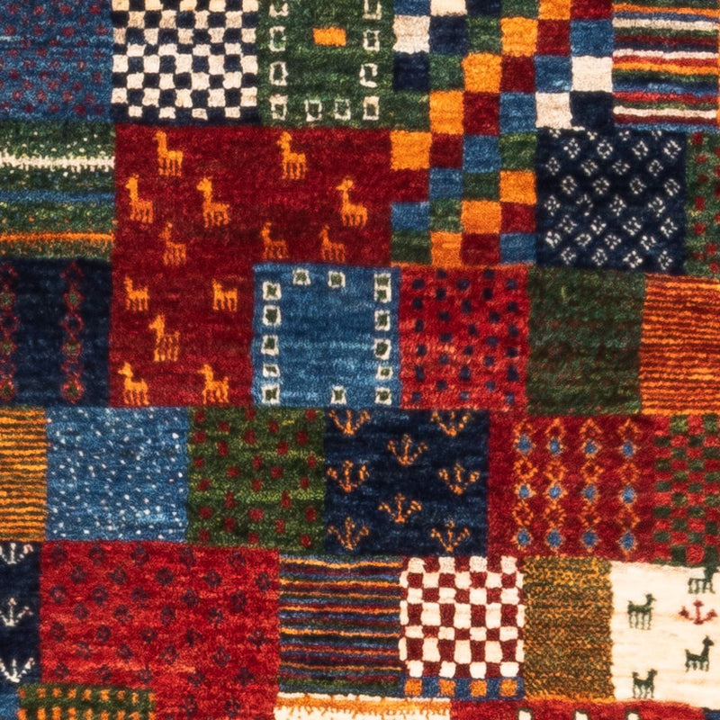 Loribaft Teppe 128x84cm - Perserteppich Wollteppich