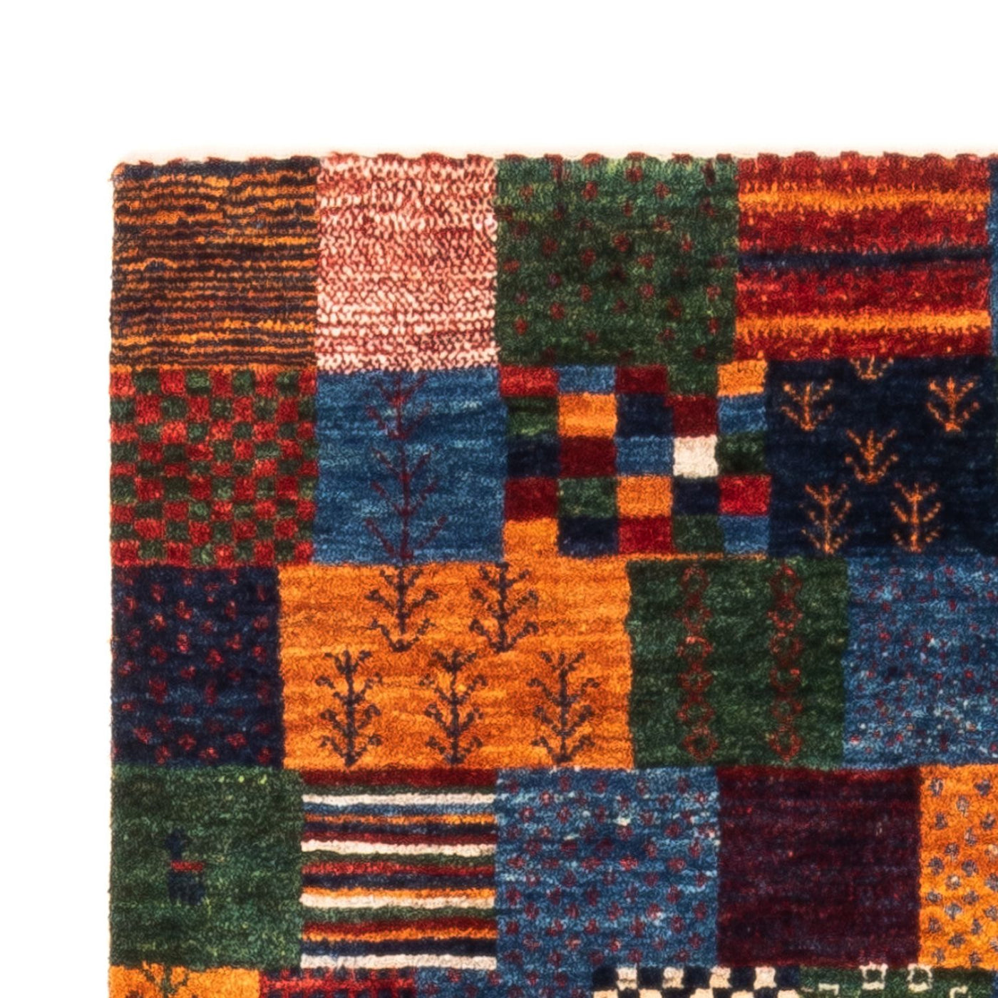 Loribaft Teppe 128x84cm - Perserteppich Wollteppich
