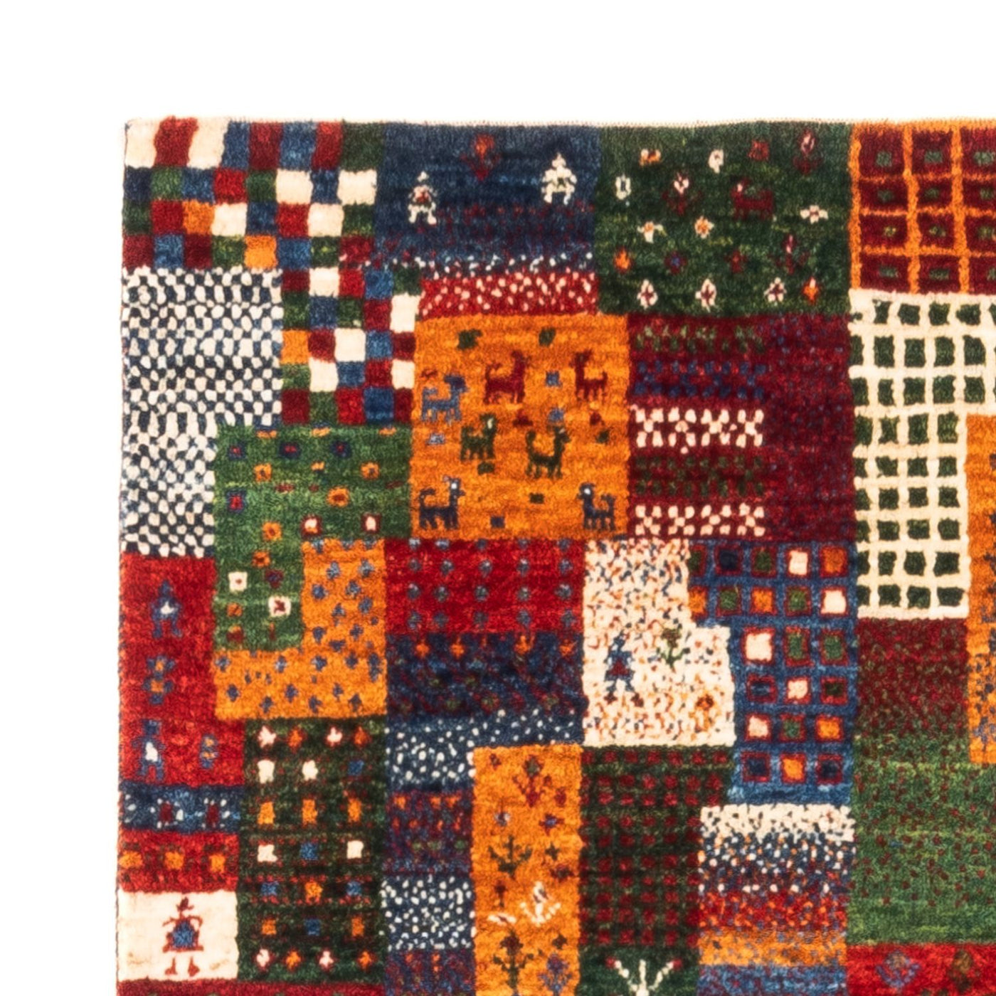 Loribaft Teppe 134x85cm - Perserteppich Wollteppich