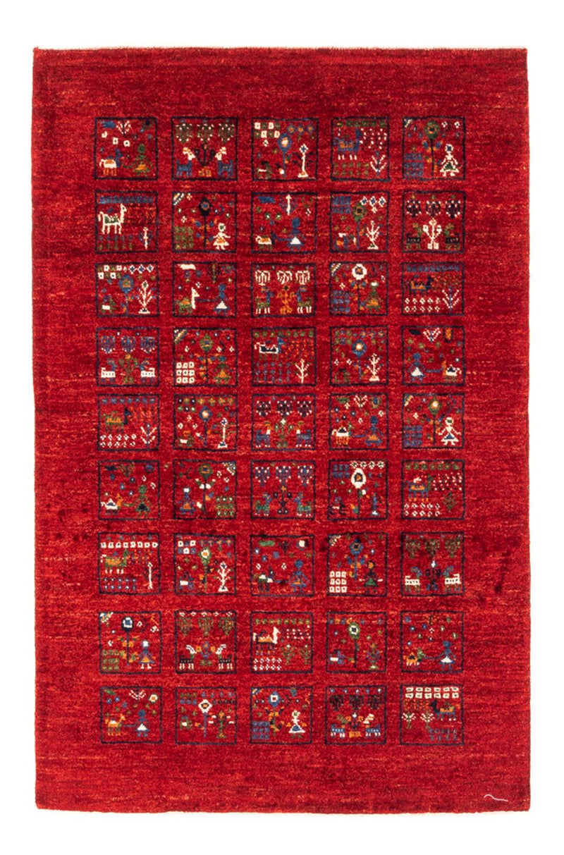 Loribaft Teppe 124x82cm - Perserteppich Wollteppich