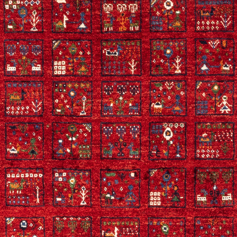 Loribaft Teppe 124x82cm - Perserteppich Wollteppich