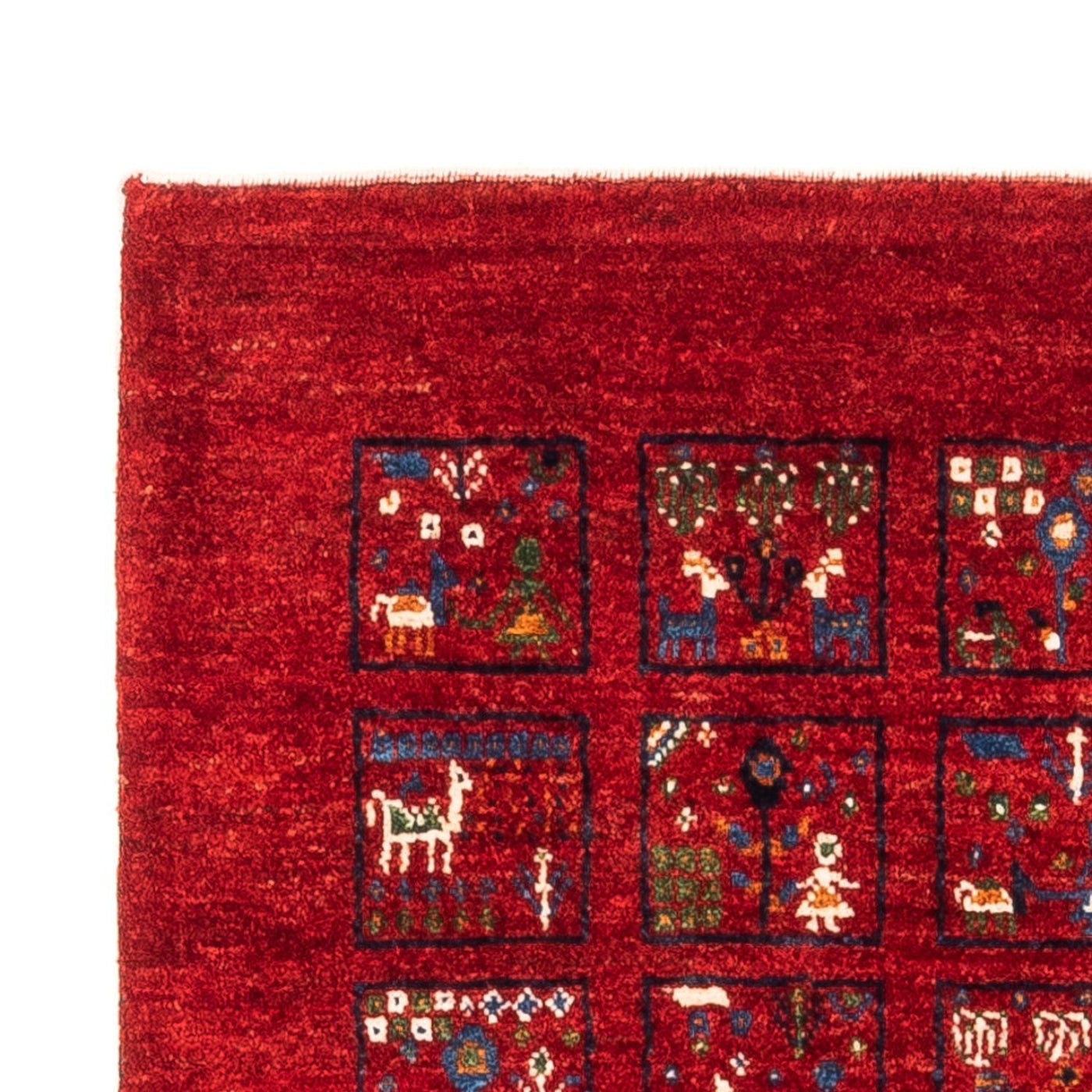 Loribaft Teppe 124x82cm - Perserteppich Wollteppich
