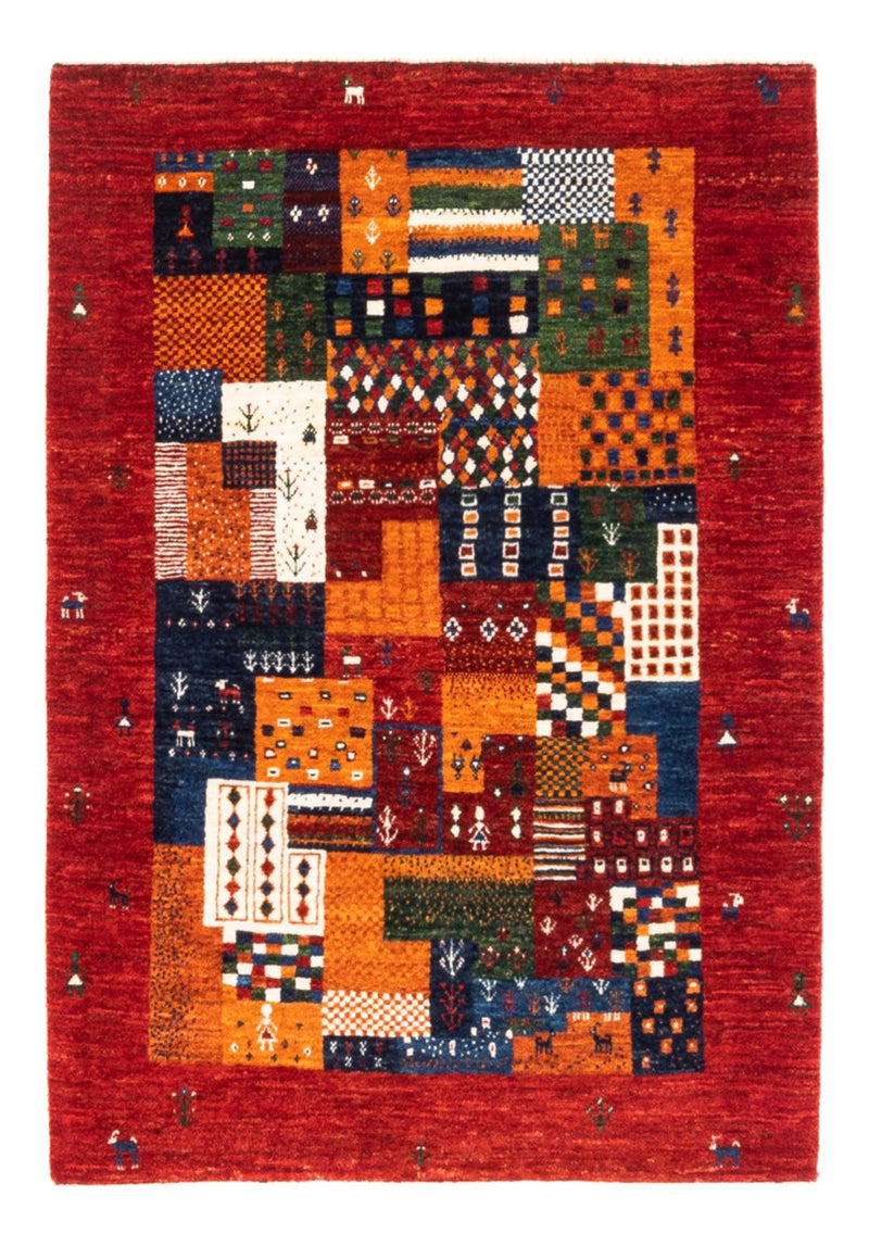 Loribaft Teppe 125x93cm - Perserteppich Wollteppich
