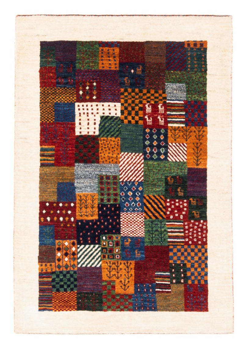 Loribaft Teppe 124x85cm - Perserteppich Wollteppich