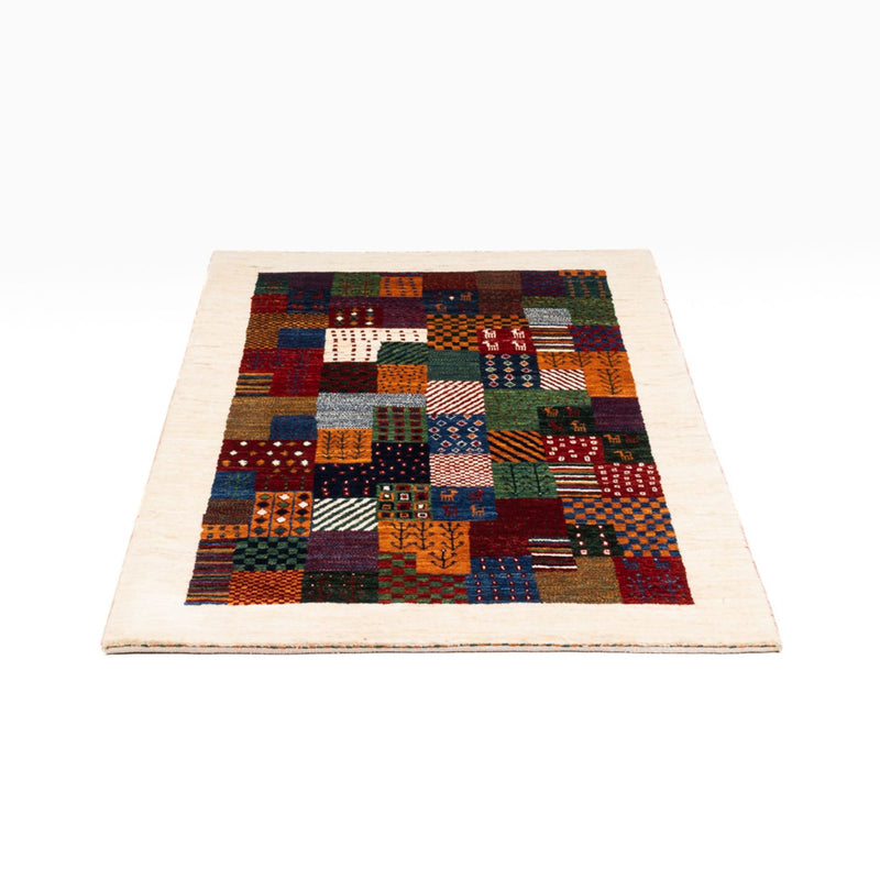 Loribaft Teppe 124x85cm - Perserteppich Wollteppich