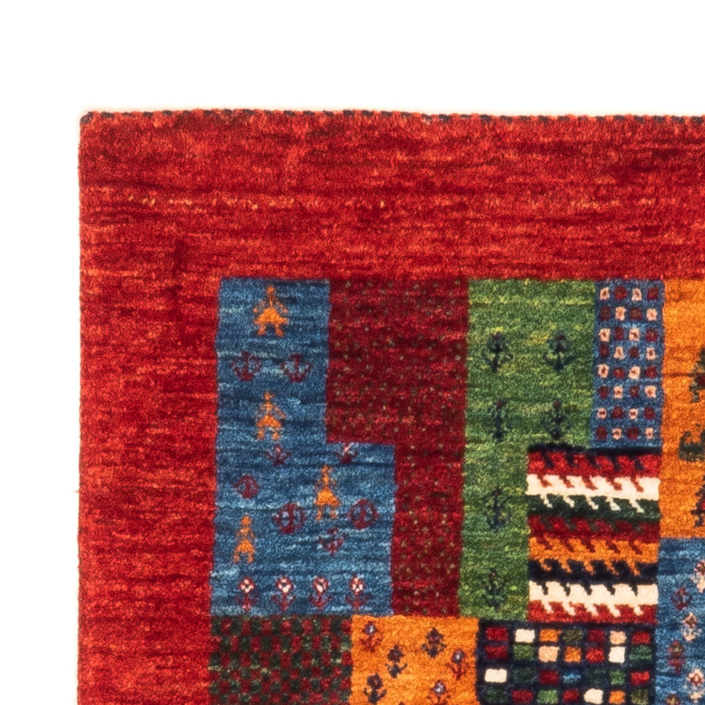 Loribaft Teppe 129x81cm - Perserteppich Wollteppich