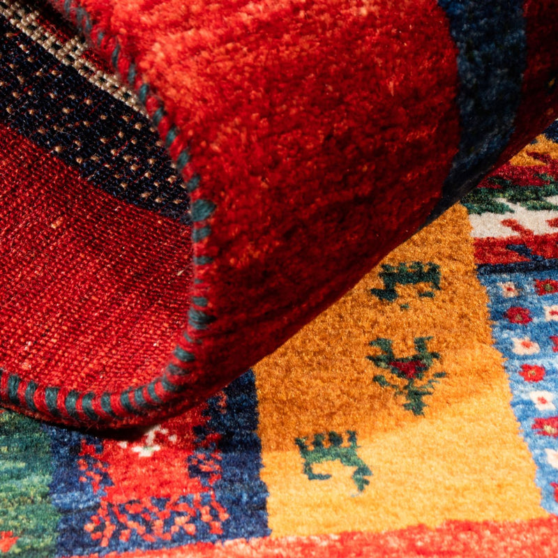 Loribaft Teppe 129x81cm - Perserteppich Wollteppich