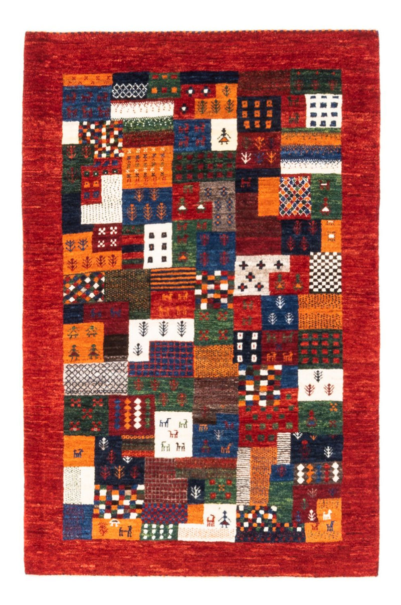 Loribaft Teppe 128x85cm - Perserteppich Wollteppich