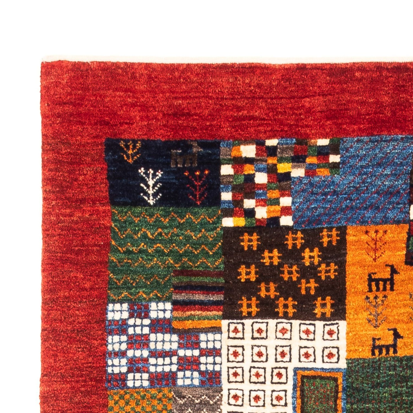 Loribaft Teppe 146x97cm - Perserteppich Wollteppich