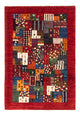 Loribaft Teppe 122x84cm - Perserteppich Wollteppich