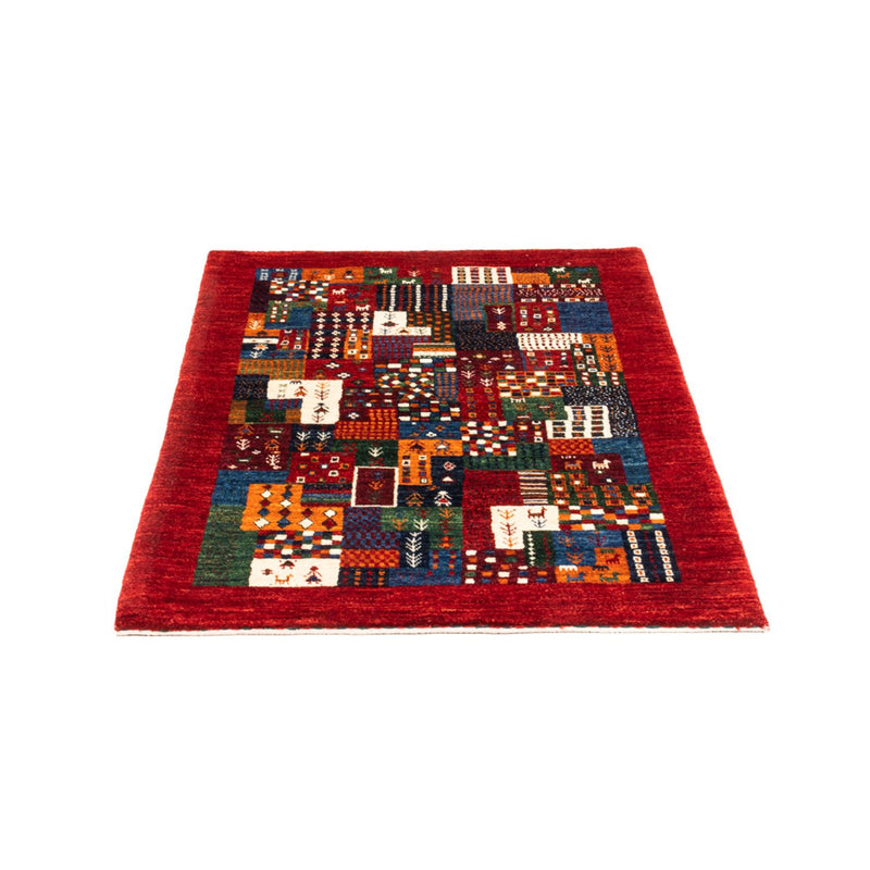 Loribaft Teppe 122x84cm - Perserteppich Wollteppich