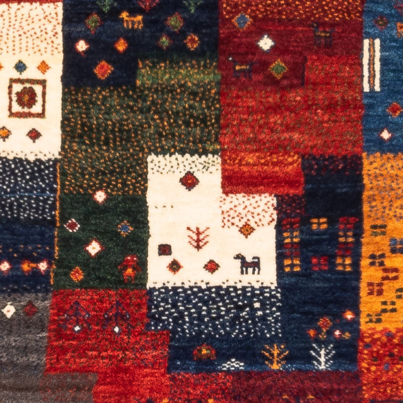 Loribaft Teppe 132x82cm - Perserteppich Wollteppich