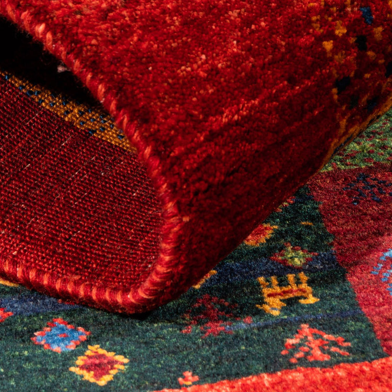 Loribaft Teppe 132x82cm - Perserteppich Wollteppich