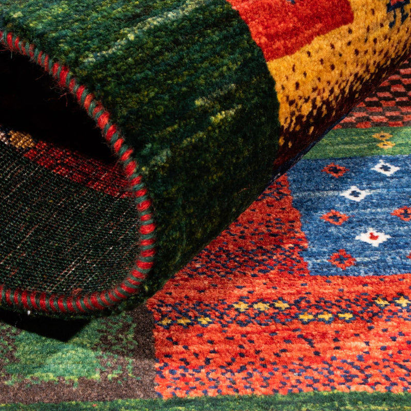 Loribaft Teppe 83x127cm - Perserteppich Wollteppich