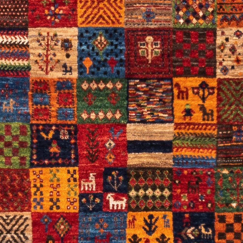 Gabbeh teppe - Loribaft persisk teppe - Royal - 124 x 80 cm - flerfarget