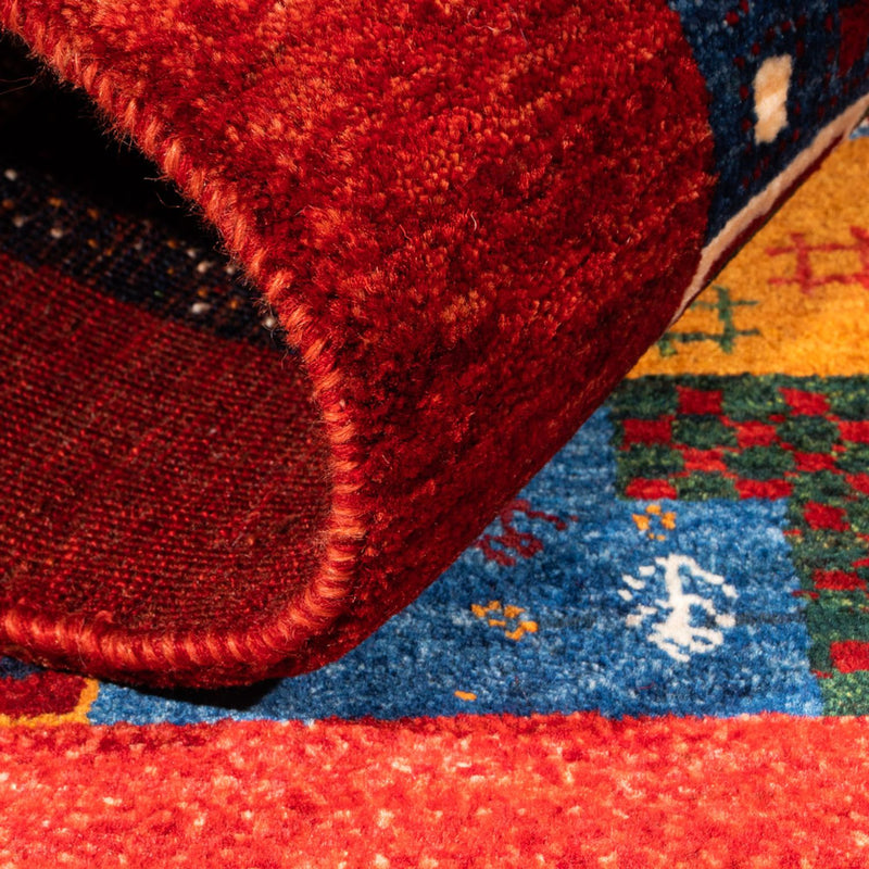 Loribaft Teppe 132x86cm - Perserteppich Wollteppich