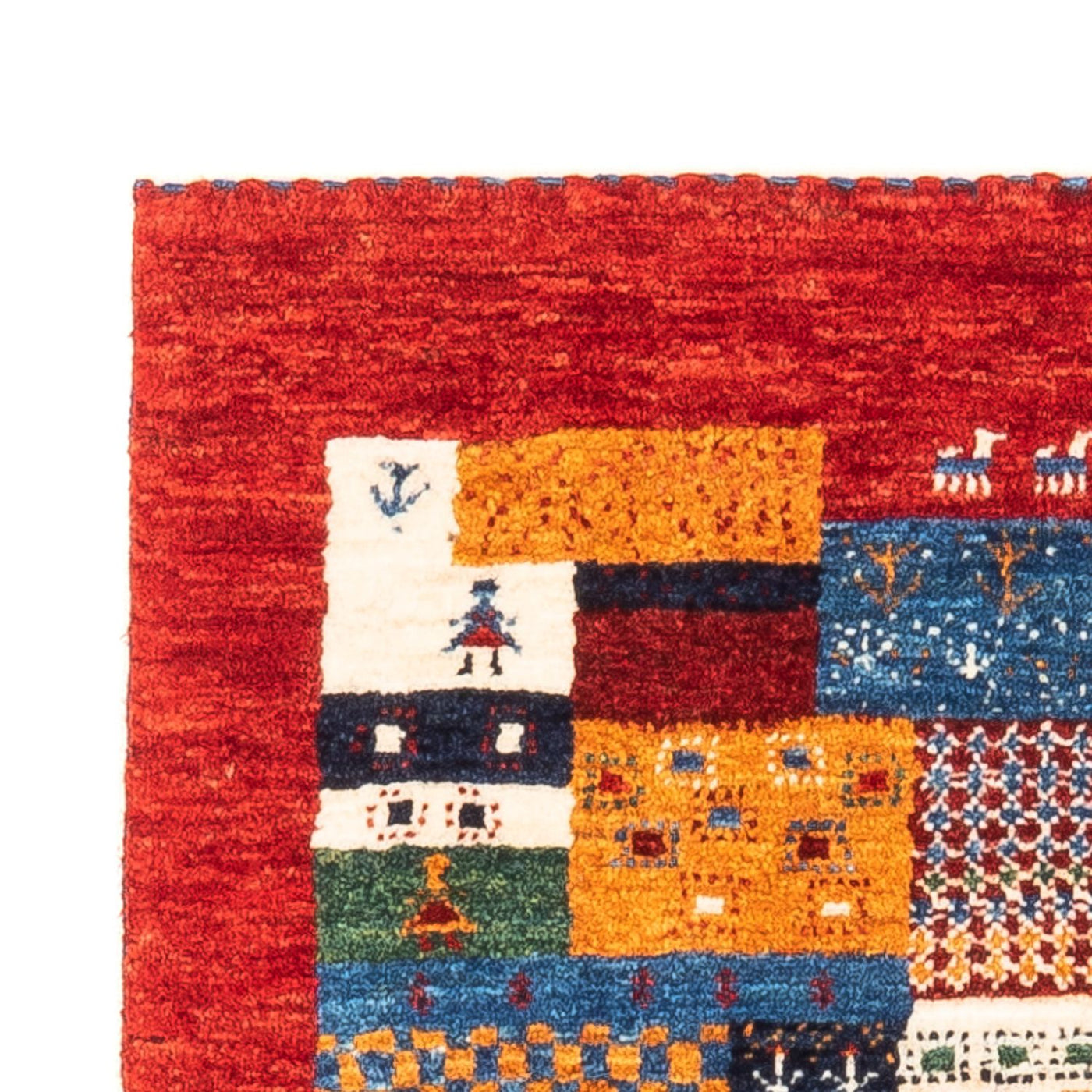 Loribaft Teppe 119x79cm - Perserteppich Wollteppich