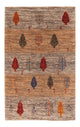 Loribaft Teppe 123x81cm - Perserteppich Wollteppich