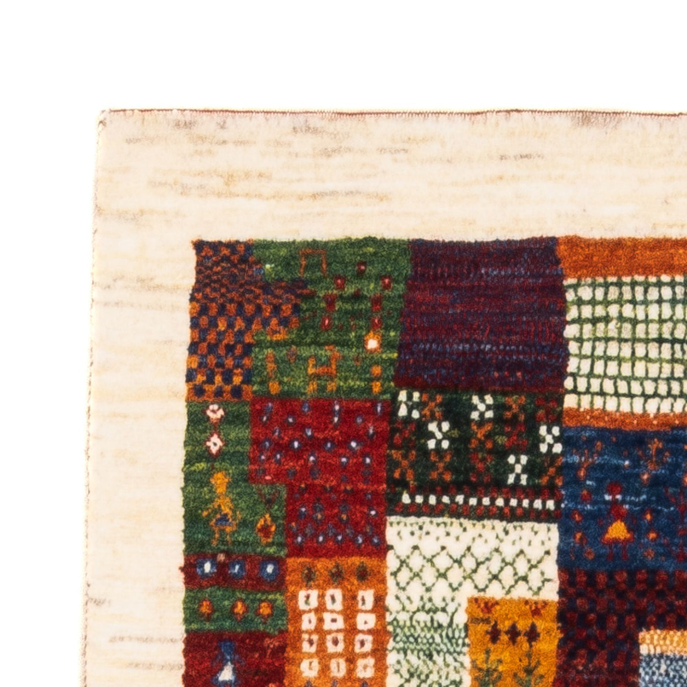 Loribaft Teppe 125x80cm - Perserteppich Wollteppich