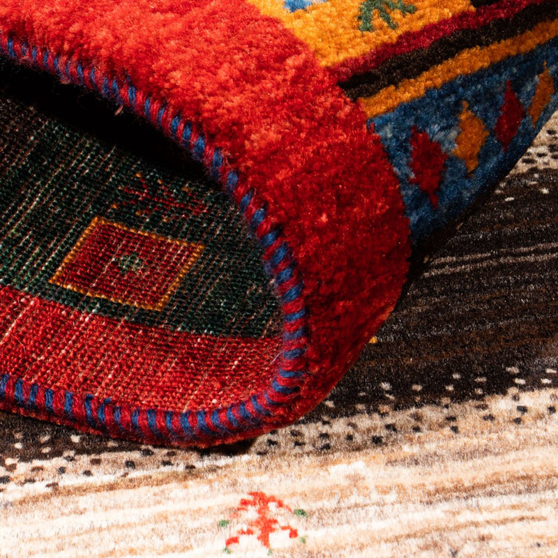Loribaft Teppe 140x86cm - Perserteppich Wollteppich