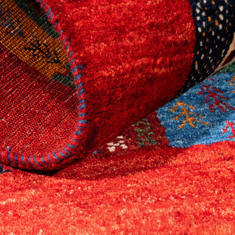 Loribaft Teppe 122x86cm - Perserteppich Wollteppich