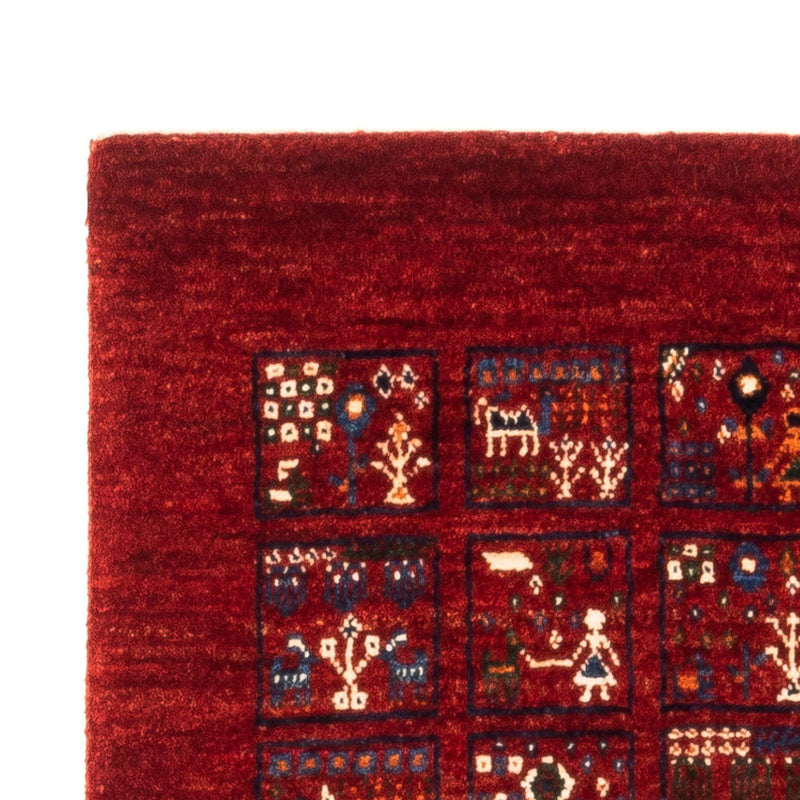 Loribaft Teppe 133x83cm - Perserteppich Wollteppich