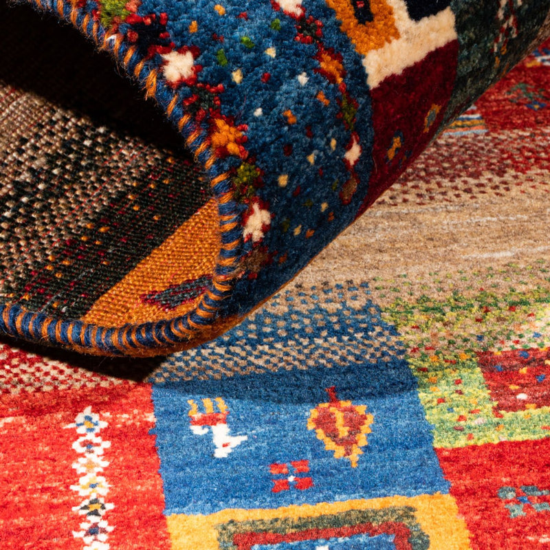 Loribaft Teppe 132x84cm - Perserteppich Wollteppich