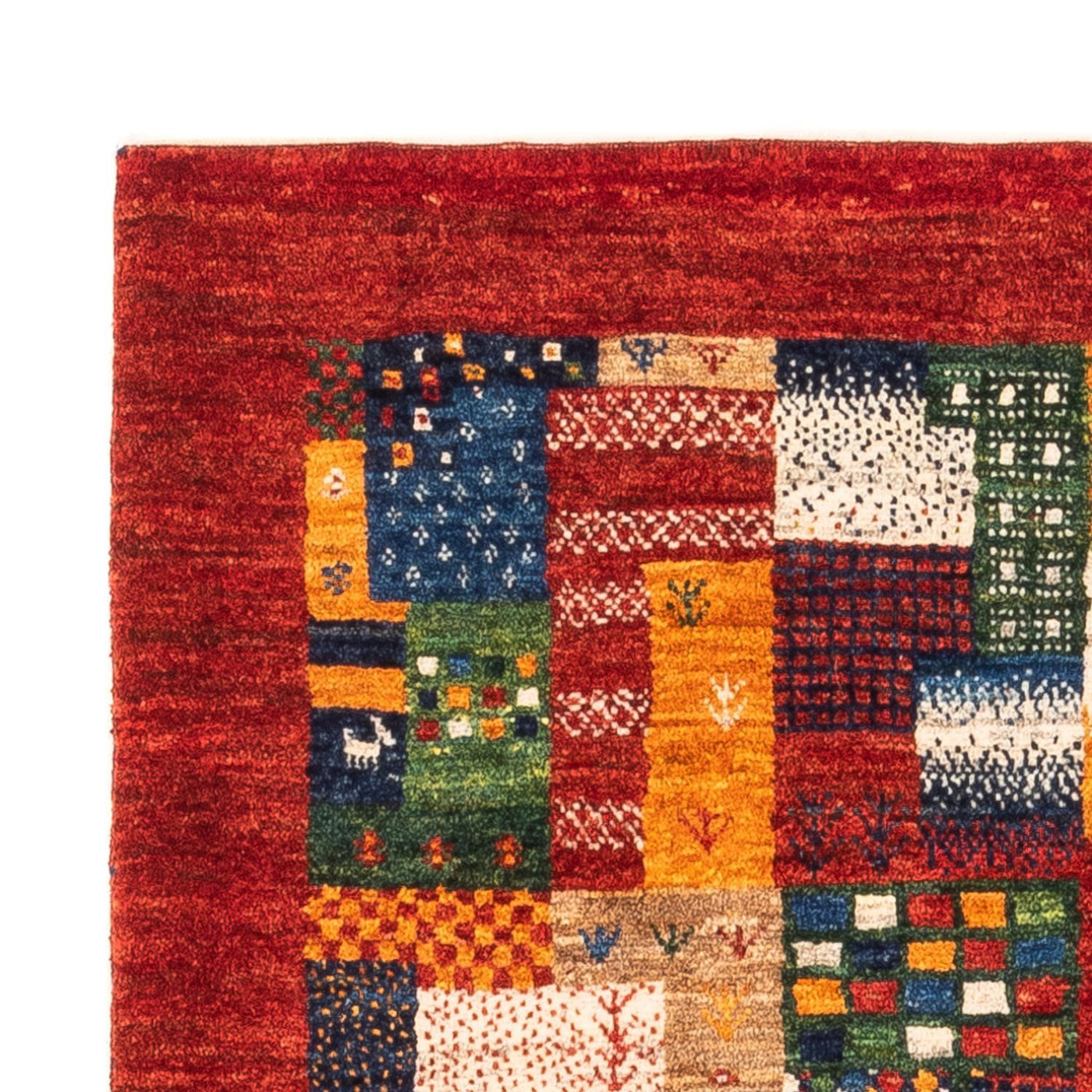 Loribaft Teppe 123x87cm - Perserteppich Wollteppich