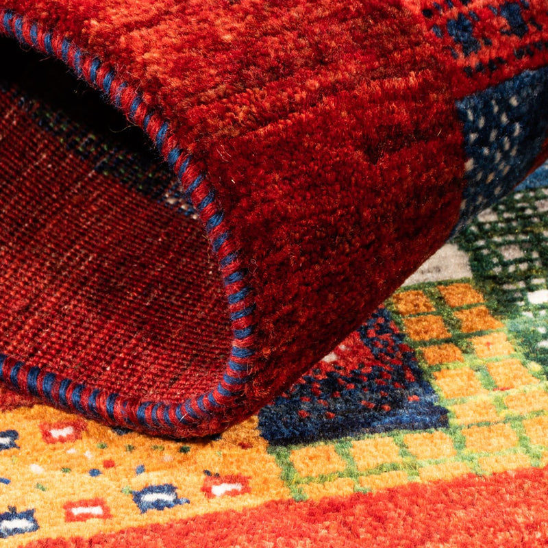 Loribaft Teppe 123x87cm - Perserteppich Wollteppich