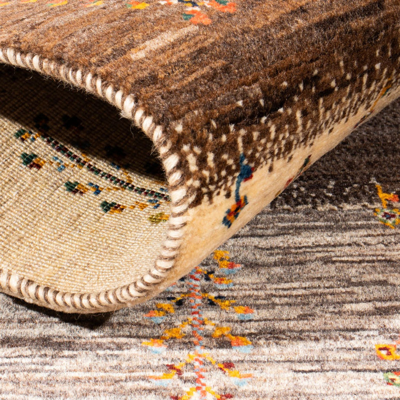 Loribaft Teppe 122x84cm - Perserteppich Wollteppich