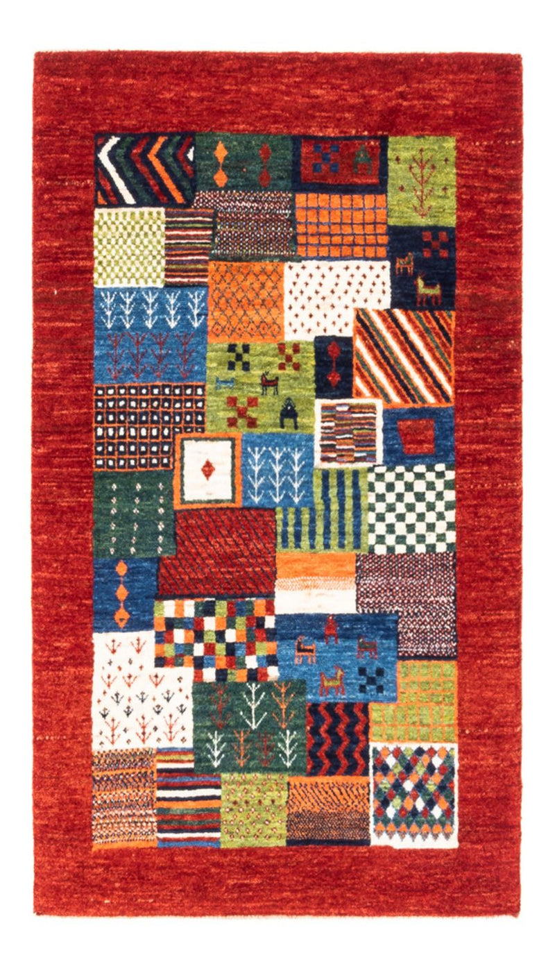 Loribaft Teppe 131x81cm - Perserteppich Wollteppich