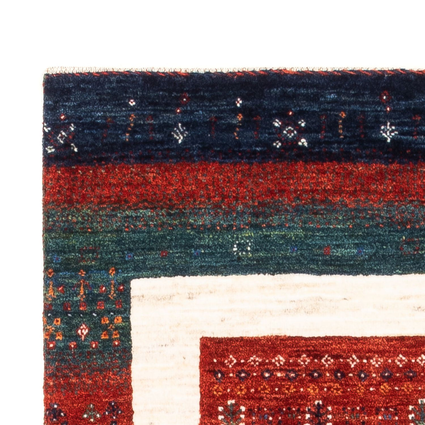 Loribaft Teppe 140x84cm - Perserteppich Wollteppich