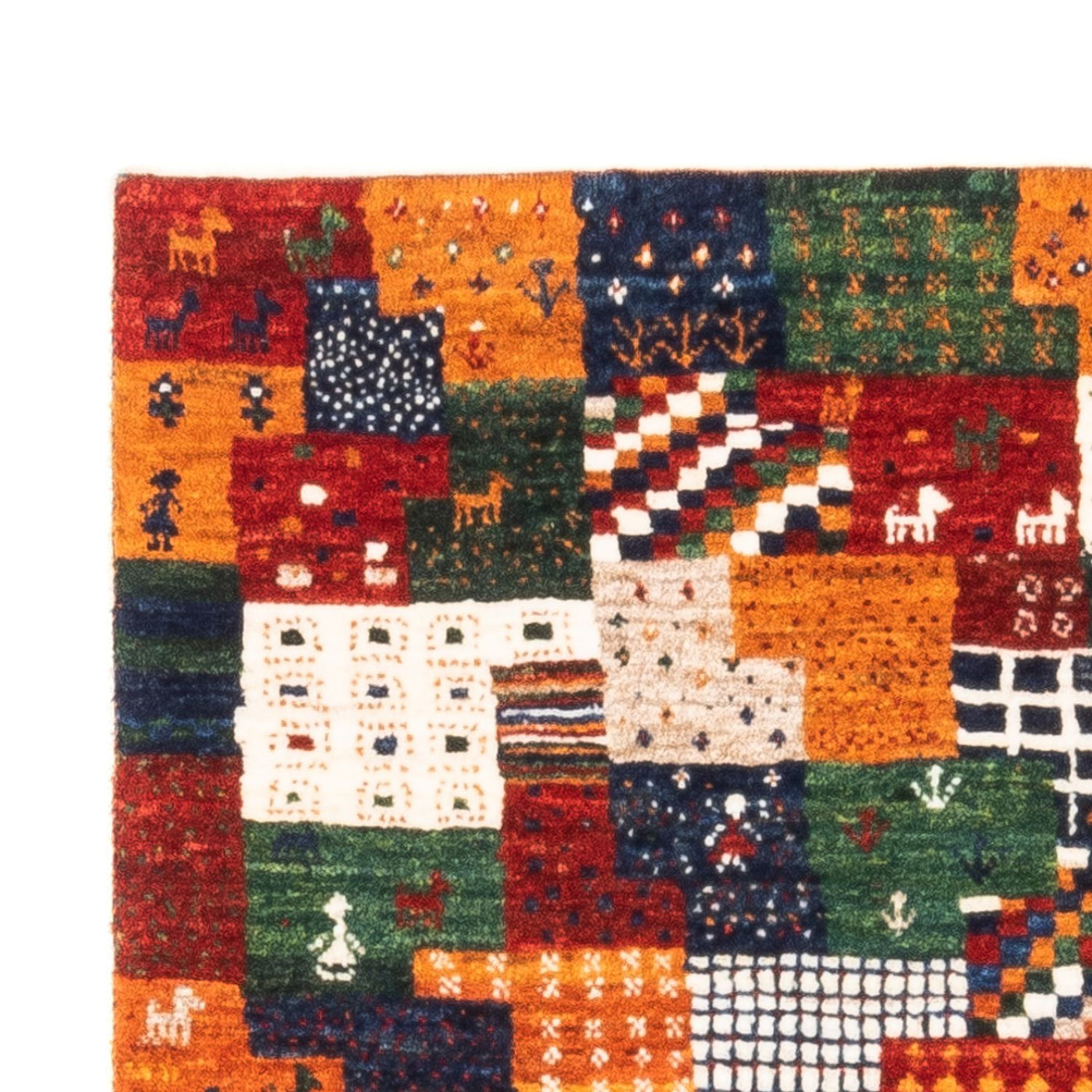 Loribaft Teppe 125x80cm - Perserteppich Wollteppich