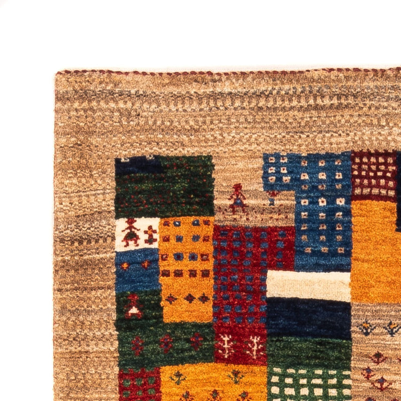 Loribaft Teppe 123x82cm - Perserteppich Wollteppich