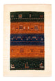 Loribaft Teppe 129x88cm - Perserteppich Wollteppich