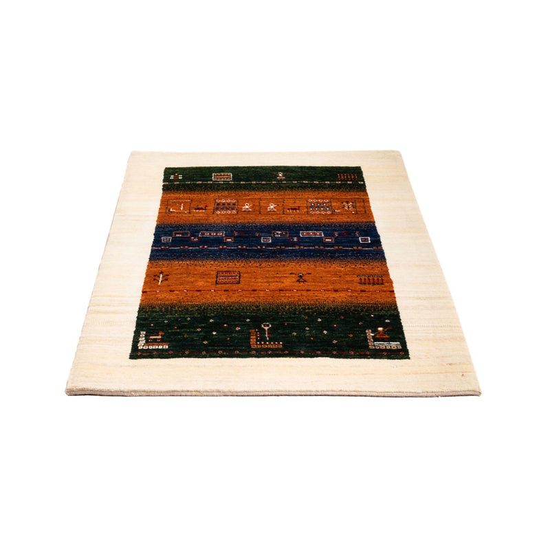 Loribaft Teppe 129x88cm - Perserteppich Wollteppich
