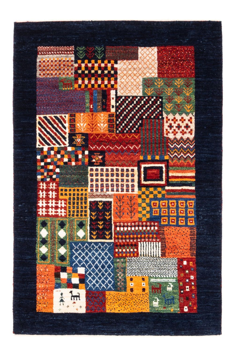 Loribaft Teppe 123x84cm - Perserteppich Wollteppich
