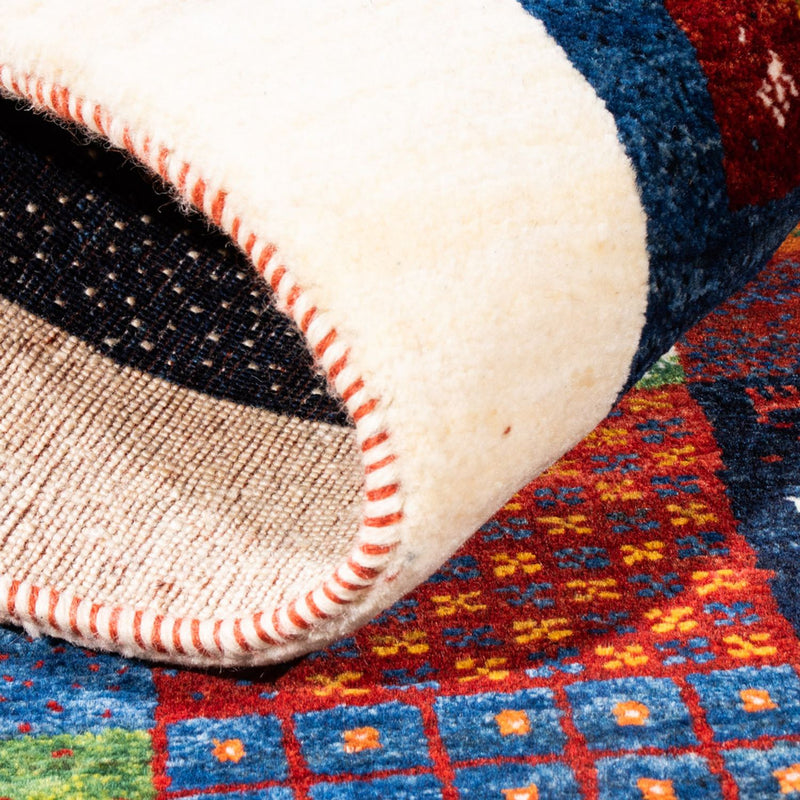 Loribaft Teppe 134x84cm - Perserteppich Wollteppich