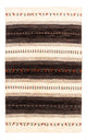 Loribaft Teppe 128x81cm - Perserteppich Wollteppich