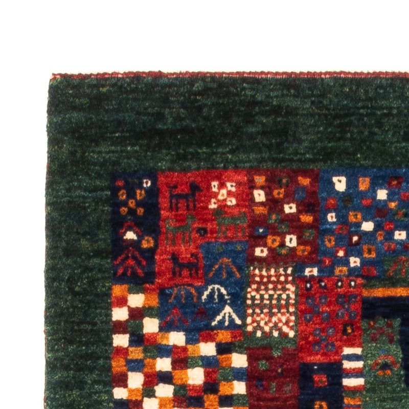 Loribaft Teppe 134x82cm - Perserteppich Wollteppich
