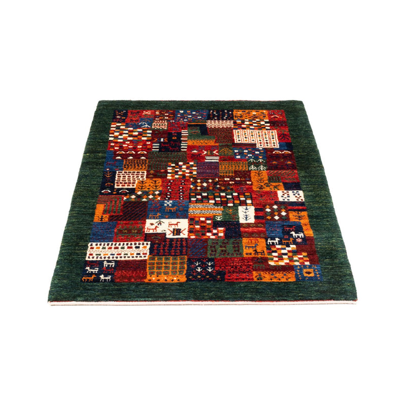 Loribaft Teppe 134x82cm - Perserteppich Wollteppich
