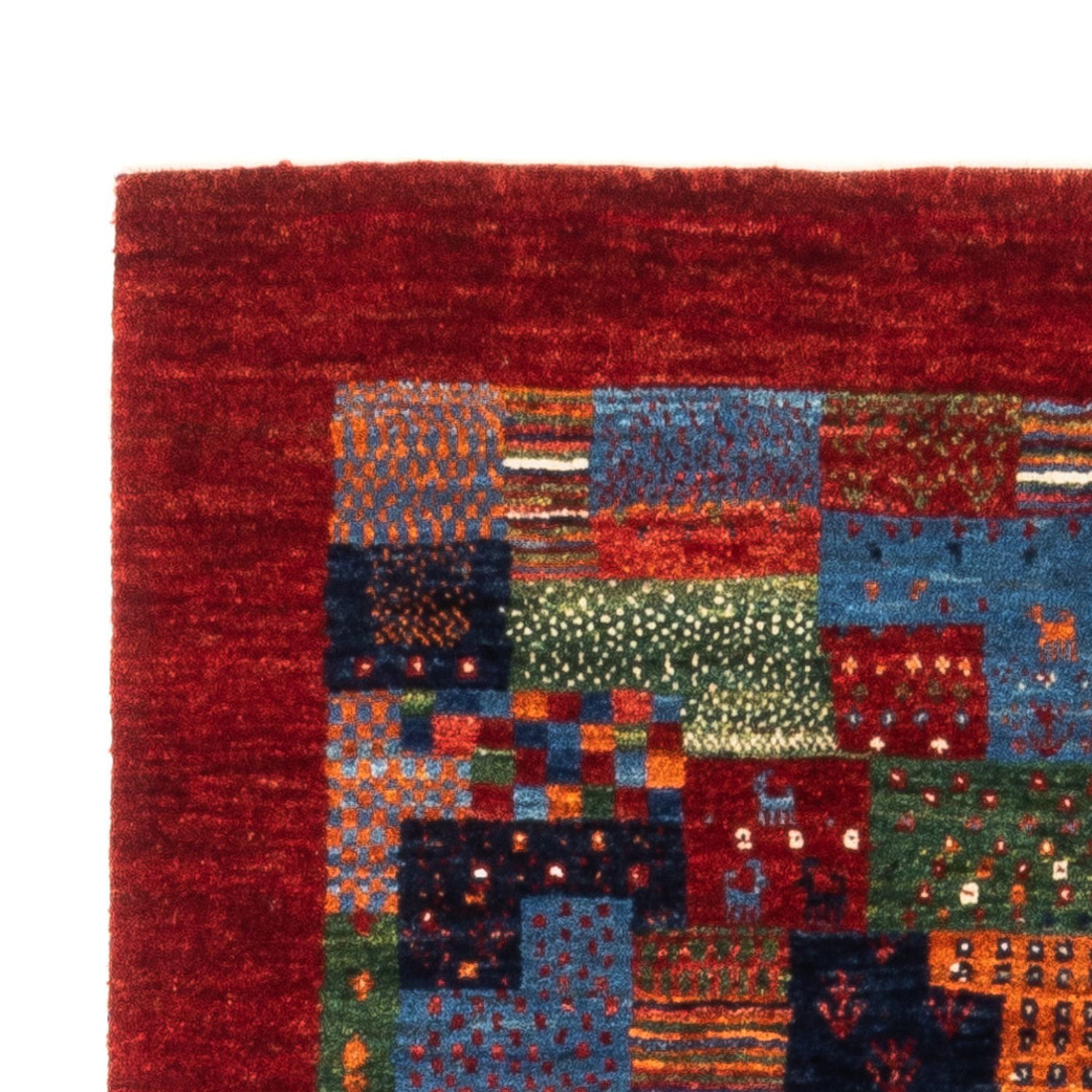 Loribaft Teppe 133x87cm - Perserteppich Wollteppich