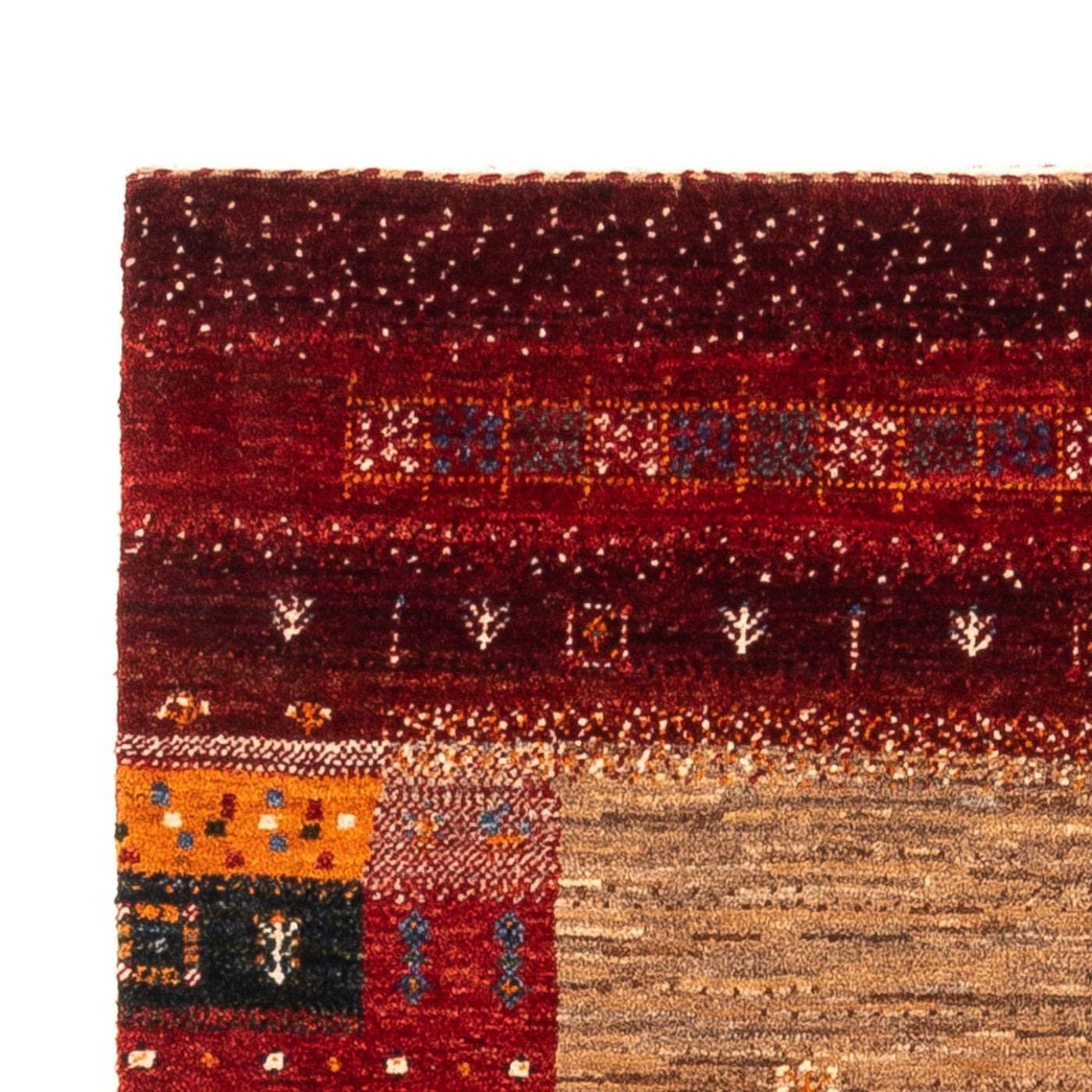 Loribaft Teppe 134x92cm - Perserteppich Wollteppich