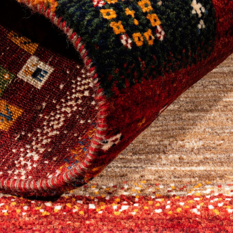 Loribaft Teppe 134x92cm - Perserteppich Wollteppich