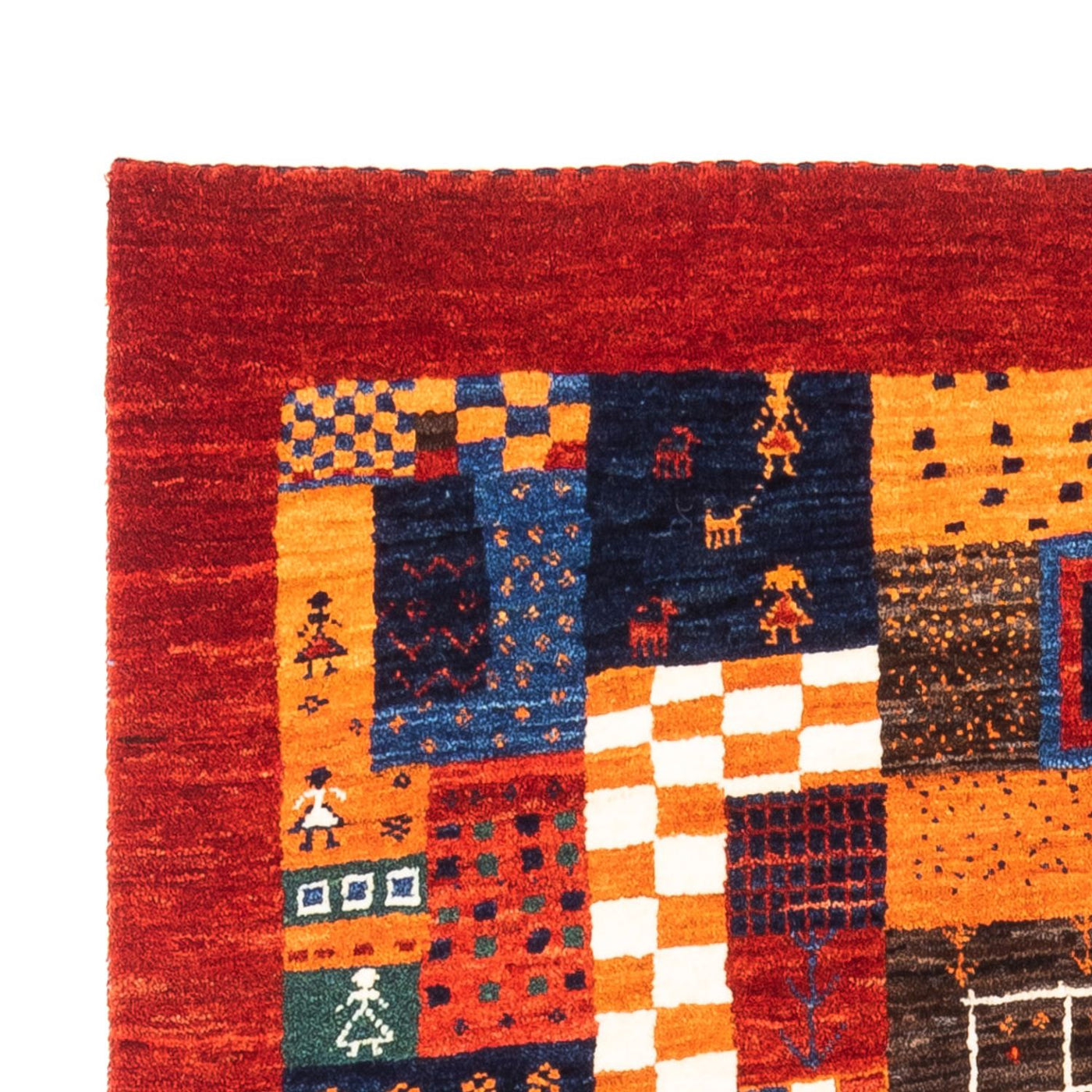 Loribaft Teppe 143x101cm - Perserteppich Wollteppich