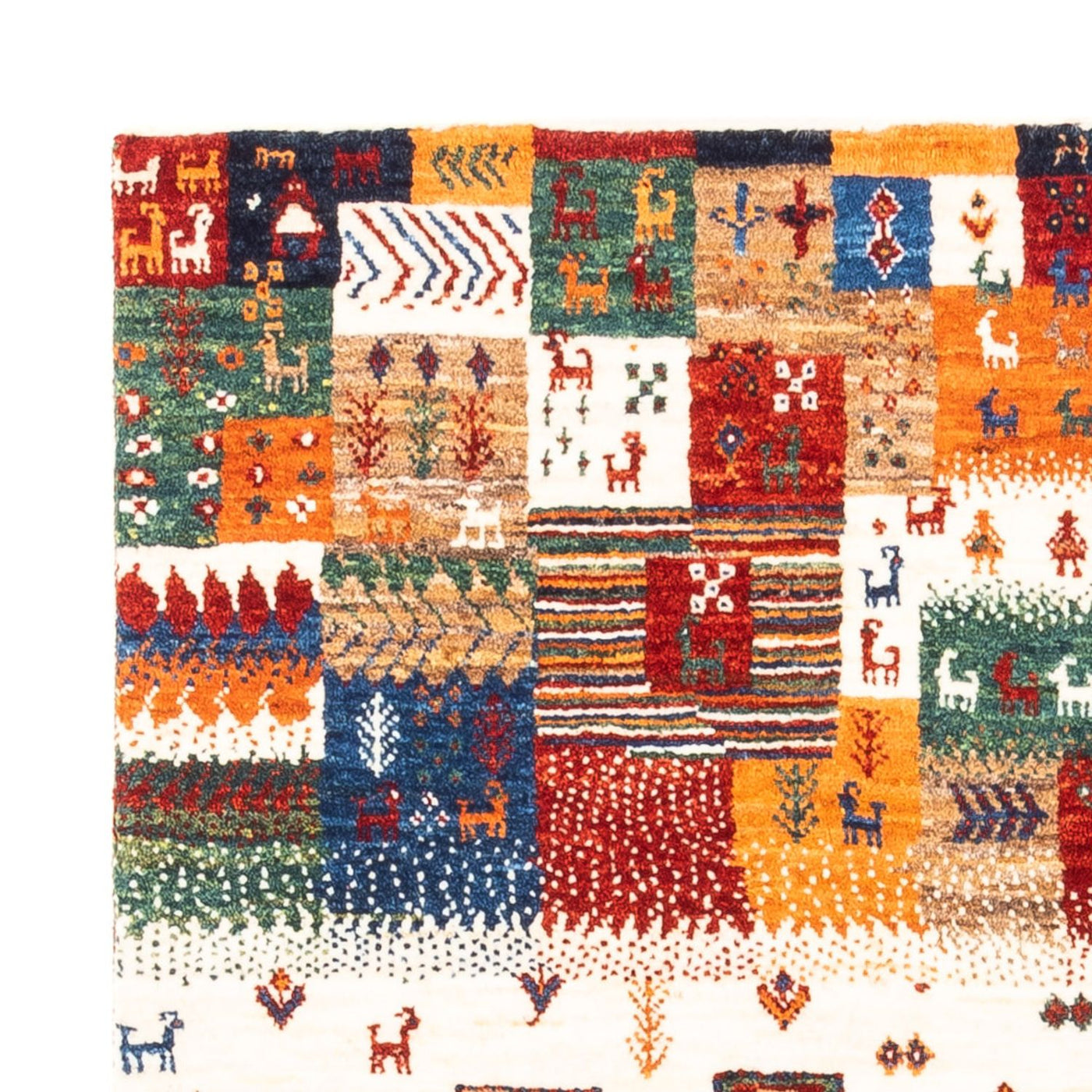 Loribaft Teppe 153x100cm - Perserteppich Wollteppich