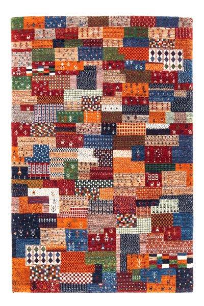 Loribaft Teppe 100x147cm - Perserteppich Wollteppich