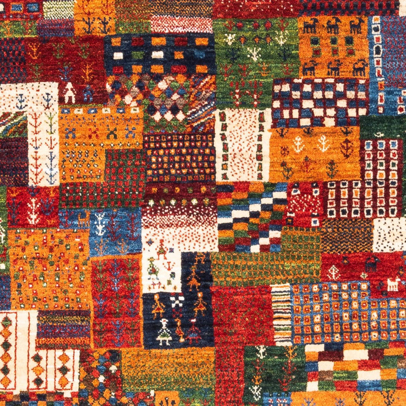 Loribaft Teppe 123x110cm - Perserteppich Wollteppich