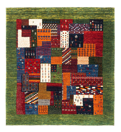 Loribaft Teppe 120x129cm - Perserteppich Wollteppich
