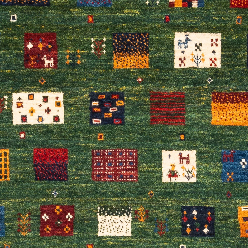 Loribaft Teppe 129x88cm - Perserteppich Wollteppich